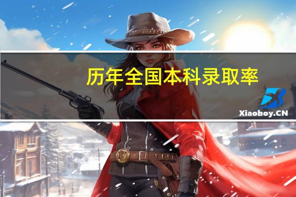 历年全国本科录取率