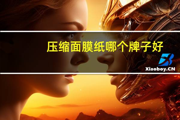 压缩面膜纸哪个牌子好