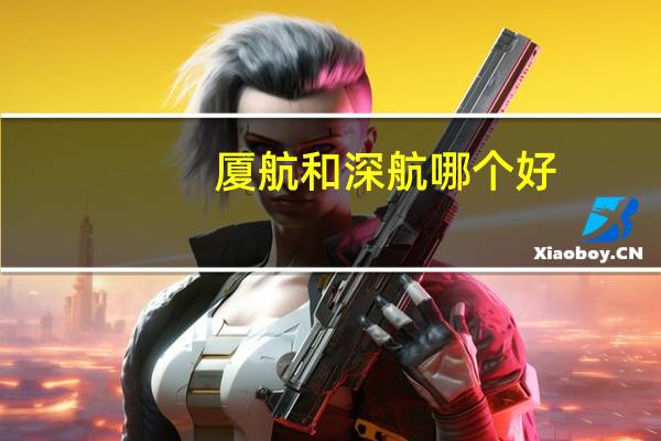 厦航和深航哪个好