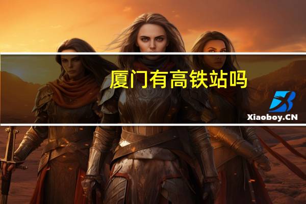 厦门有高铁站吗