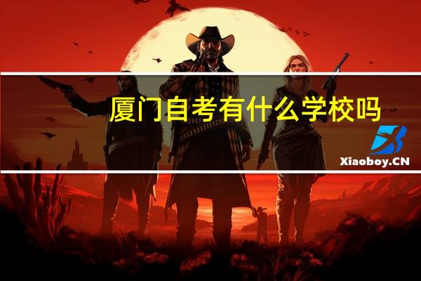 厦门自考有什么学校吗