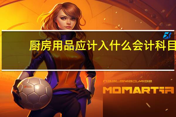 厨房用品应计入什么会计科目