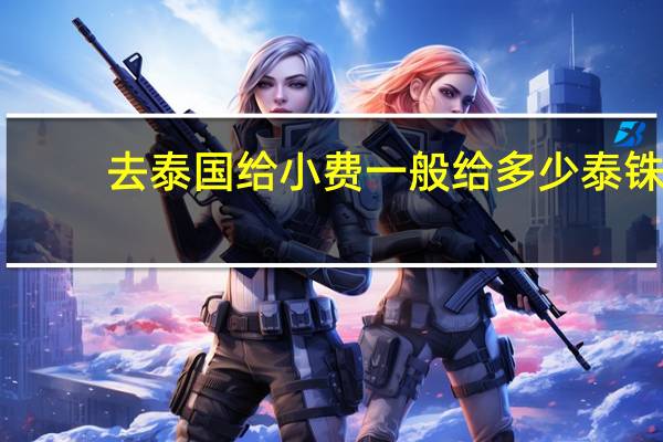去泰国给小费一般给多少泰铢