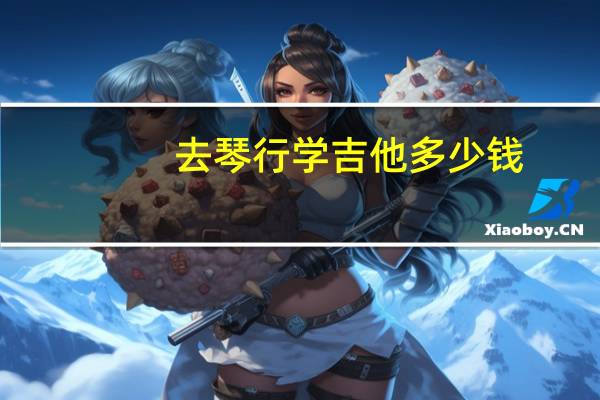 去琴行学吉他多少钱