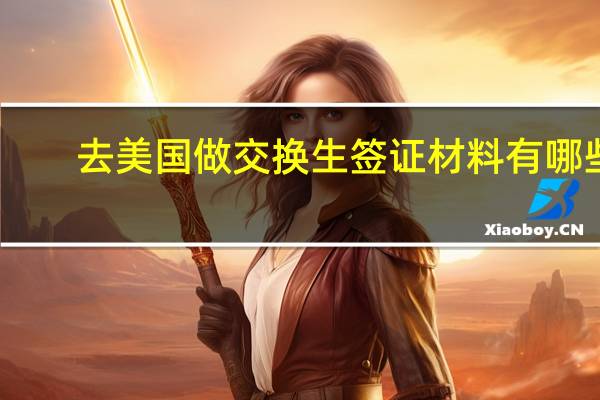 去美国做交换生签证材料有哪些