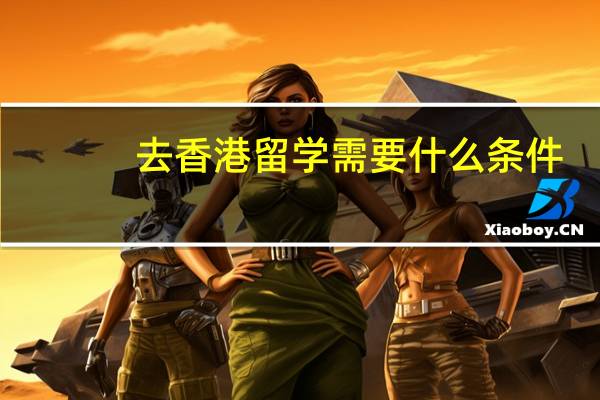 去香港留学需要什么条件