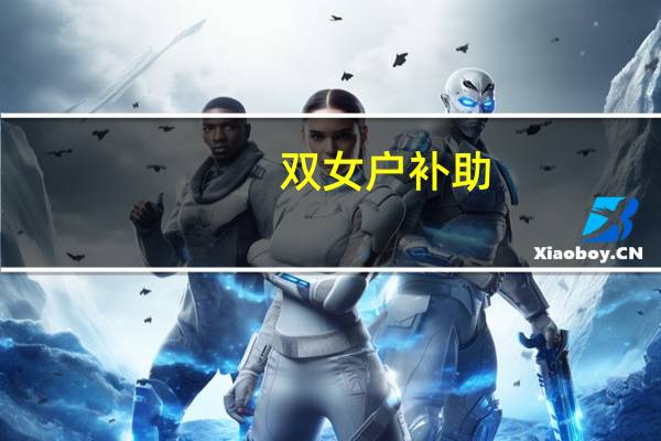 双女户补助