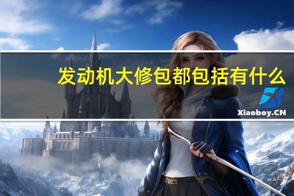 发动机大修包都包括有什么