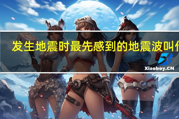 发生地震时最先感到的地震波叫什么