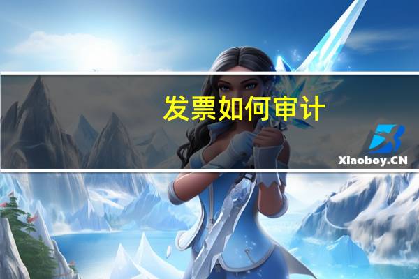 发票如何审计