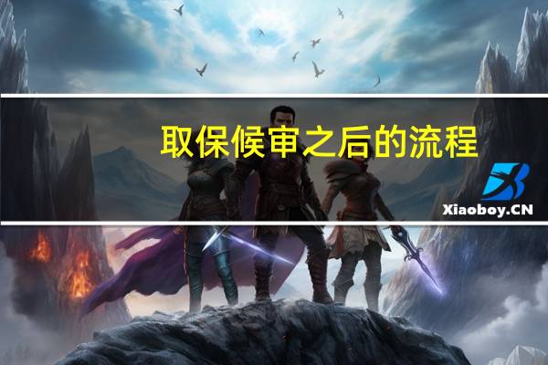 取保候审之后的流程