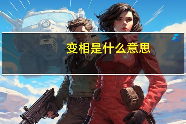 变相是什么意思
