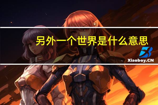 另外一个世界是什么意思