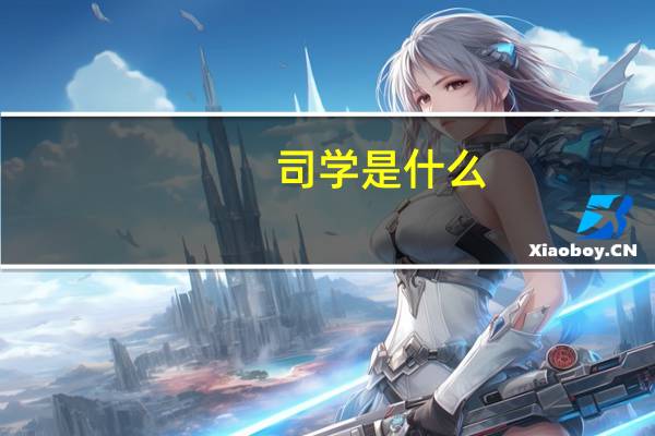 司学是什么