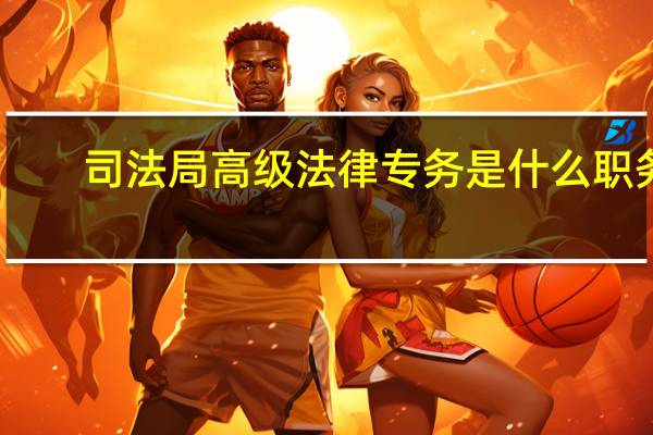 司法局高级法律专务是什么职务