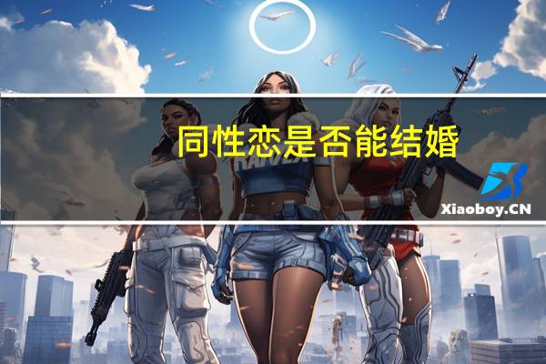 同性恋是否能结婚