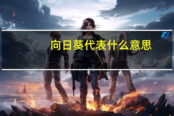向日葵代表什么意思