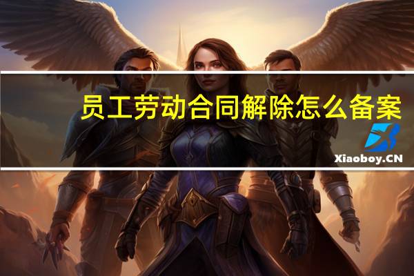 员工劳动合同解除怎么备案