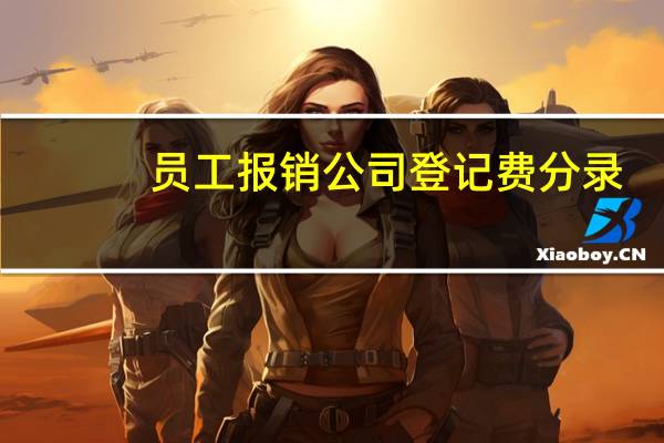 员工报销公司登记费分录