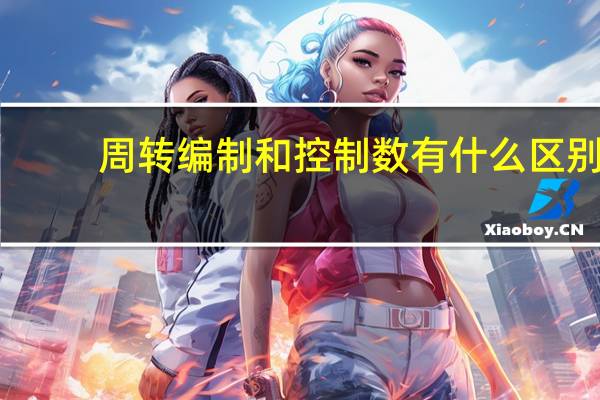 周转编制和控制数有什么区别