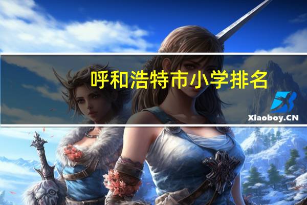 呼和浩特市小学排名