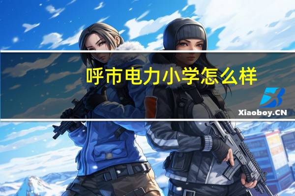呼市电力小学怎么样