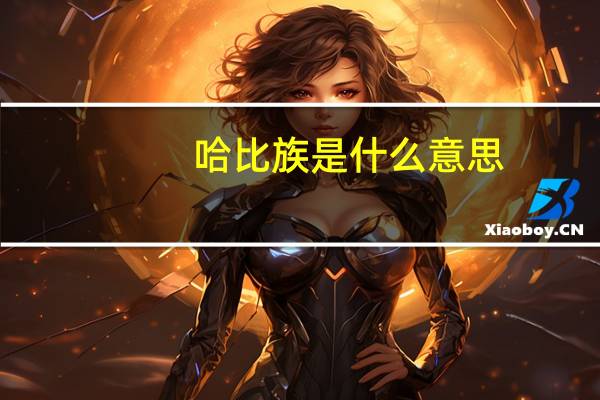 哈比族是什么意思