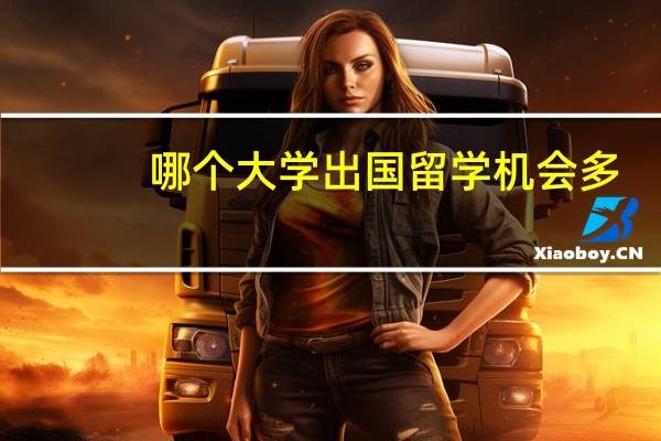 哪个大学出国留学机会多(出国机会最多的大学)