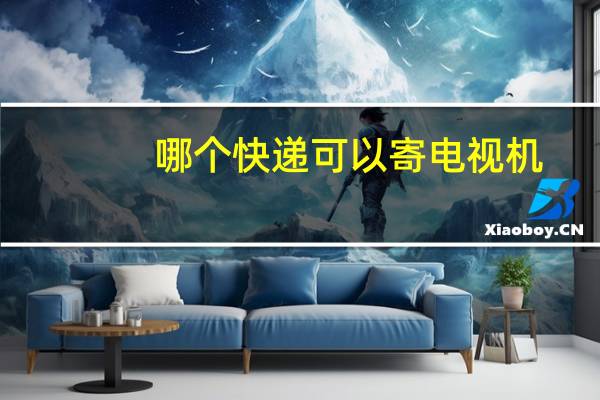 哪个快递可以寄电视机