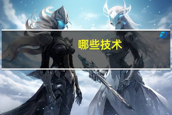 哪些技术