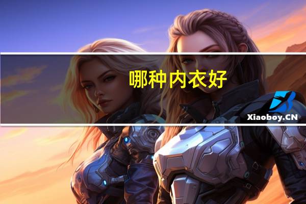哪种内衣好