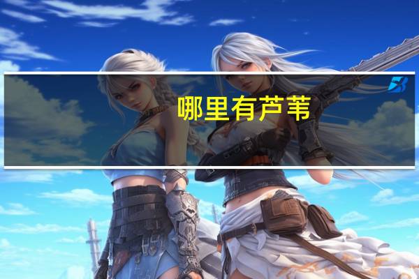 哪里有芦苇