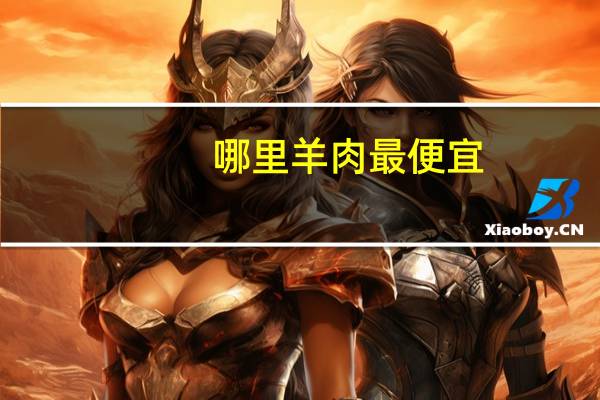 哪里羊肉最便宜