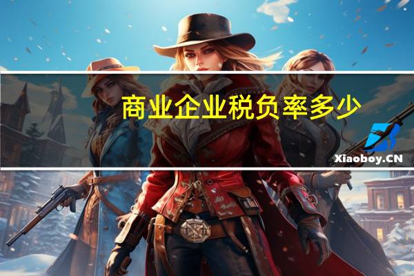 商业企业税负率多少