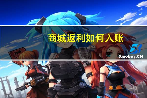 商城返利如何入账