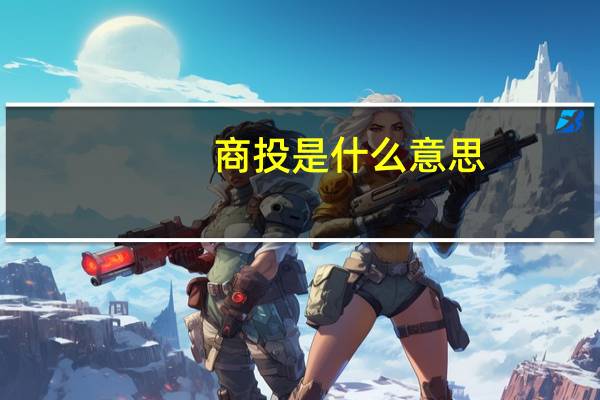 商投是什么意思