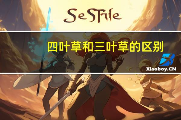 四叶草和三叶草的区别