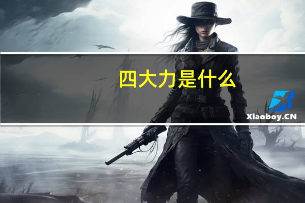 四大力是什么