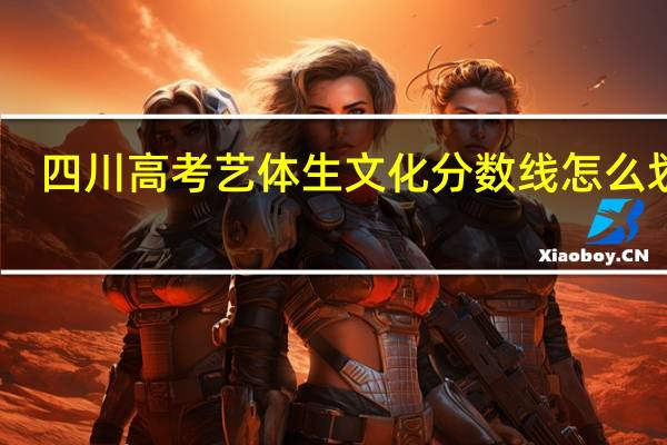 四川高考艺体生文化分数线怎么划分