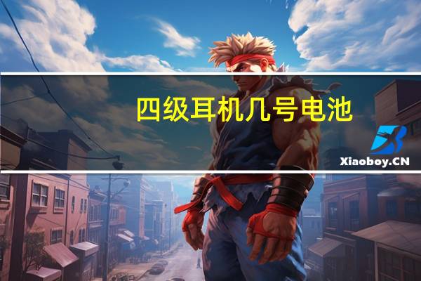 四级耳机几号电池