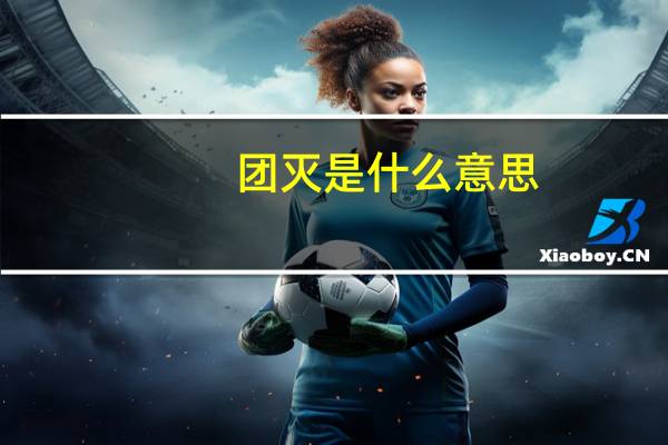 团灭是什么意思