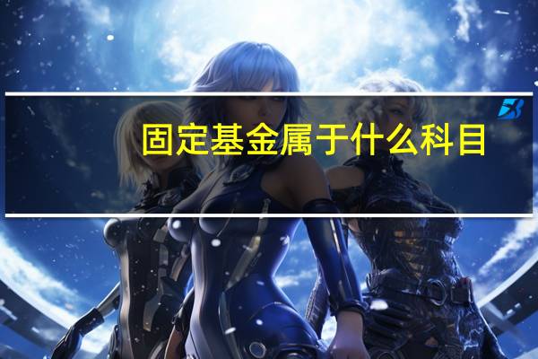 固定基金属于什么科目