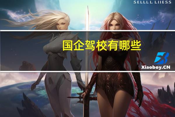 国企驾校有哪些
