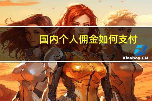 国内个人佣金如何支付