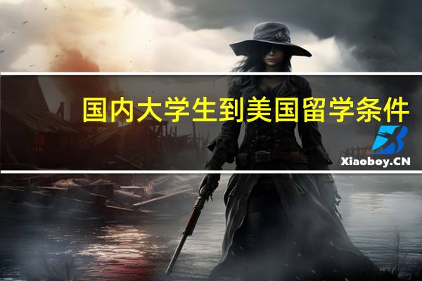 国内大学生到美国留学条件