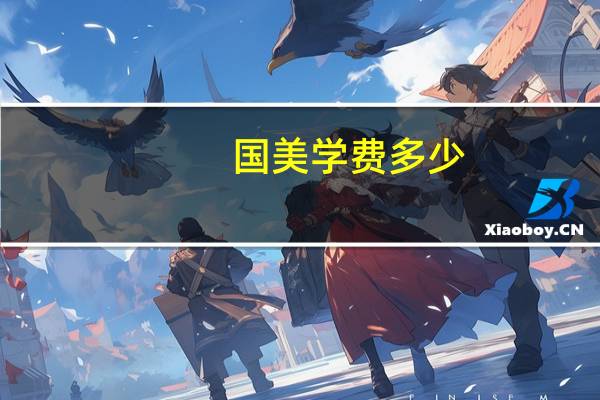 国美学费多少