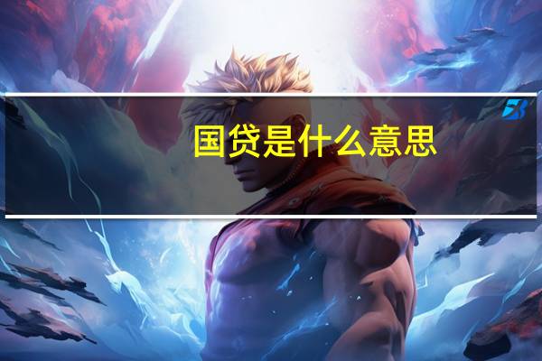 国贷是什么意思