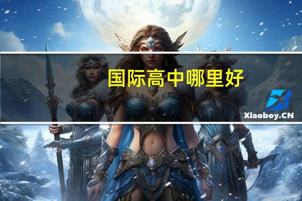 国际高中哪里好