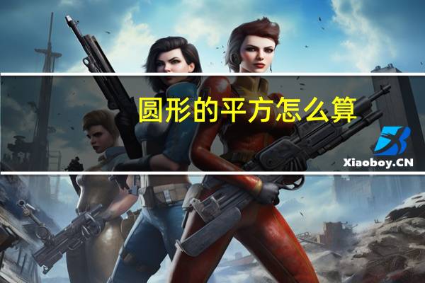 圆形的平方怎么算