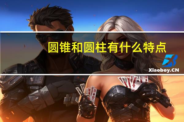 圆锥和圆柱有什么特点